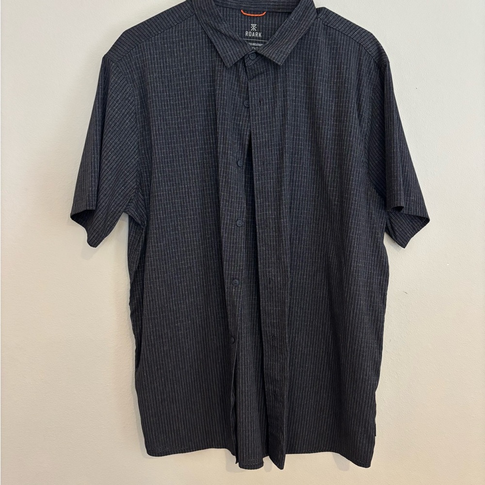 Roark Bless Up Black Short Sleeve Shirt